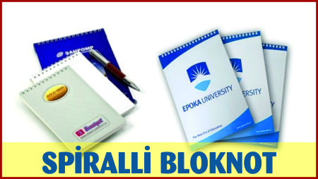 Sipralli bloknot fiyatları